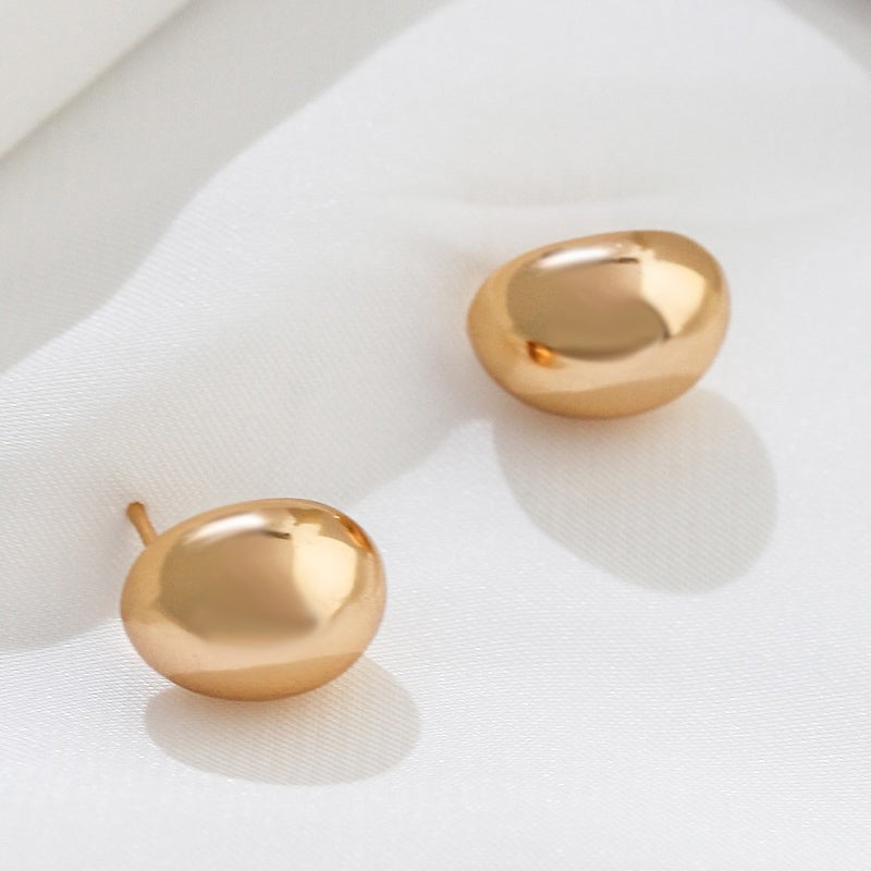 Minimalist Silver Stud Earrings